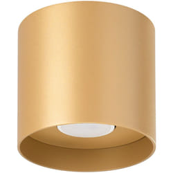 Sollux - Plafonnier Mika aluminium 1xGU10