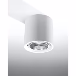 Type de lampe : plafonnier Couleur : blanc Matériau : céramique Type d'ampoule : GU10/ES111 Nombre de sources lumineuses : 1  ...