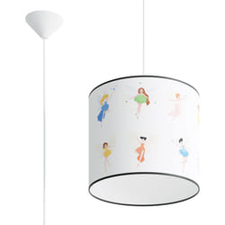 Lampes suspendues Wróżki PVC 1xE27 30cm Sollux