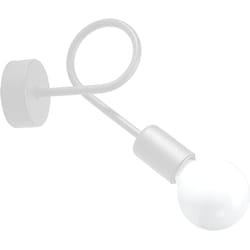 Sollux - Appliques Supeł acier 1xE27 25cm