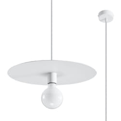 Sollux - Suspension Flavio acier 1xE27