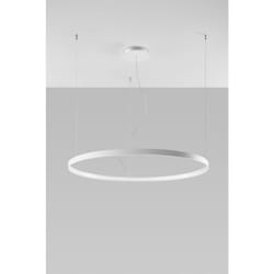 Rio Suspension led Circulaire Intégrée Blanc 110cm 3000K - Sollux