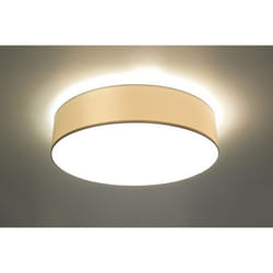 Sollux - Arena Plafonnier Cylindrique Blanc 55cm E27
