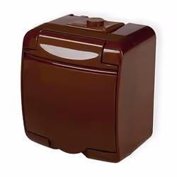 Prise simple étanche - Karlik - Junior - IP 44 - 16A - 250V~