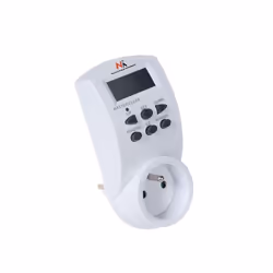 Maclean MCE05 minuteur électrique Blanc Programmateur journalier/hebdomadaire