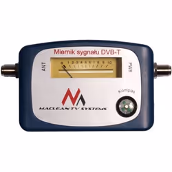 Indicateur de signal TV - Maclean - MCTV-627 - VHF/UHF 174-860 MHz - Alimentation 12-24V - 65dBμV