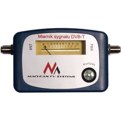 Indicateur de signal TV - Maclean - MCTV-627 - VHF/UHF 174-860 MHz - Alimentation 12-24V - 65dBμV