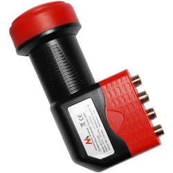 Maclean MCTV-629 QUAD LNB SAT adapter tête LNB quatre récepteurs