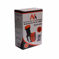 Maclean MCTV-630 convertisseur de signal Noir, Rouge