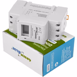Greenblue - Interrupteur horaire, numérique, pour rail din. 240 programmes GB104