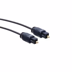 Maclean MCTV-750, TOSLINK, Mâle, TOSLINK, Mâle, 0,5 m, Noir
