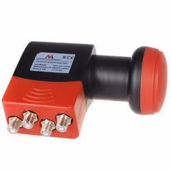 LNB SAT - Maclean - MCTV-671 - Gain jusquà 70dB - Facteur de bruit de 01 dB - Design amélioré