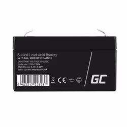 Green Cell AGM13 Batterie de l'onduleur Sealed Lead Acid (VRLA) 6 V 1,3 Ah