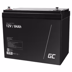 Green Cell AGM26, 12 V, Noir, 84 Ah, 5 année(s), 24 A, 25 kg