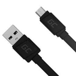 Green Cell KABGC01 câble USB 0,25 m Micro-USB A USB A Noir