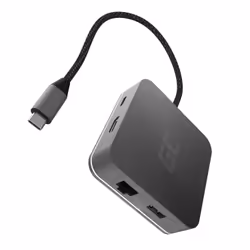 Green Cell AK61, USB 3.2 Gen 1 (3.1 Gen 1) Type-C, 87 W, Argent, HDMI, RJ-45, USB 3.2 Gen 1 (3.1 Gen 1) Type-A, USB 3.2 Gen 1 ...
