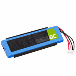 Green Cell SP06, Batterie, Lithium Polymère (LiPo), 3 Ah, 3,7 V, JBL, Flip 3 III