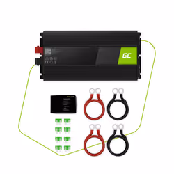 Green Cell INV21 adaptateur de puissance & onduleur Auto 6000 W Noir