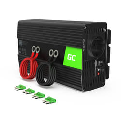 Green Cell INV23 adaptateur de puissance & onduleur Auto 1000 W Noir