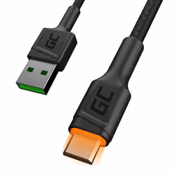 Green Cell KABGC11 câble USB 2 m USB 2.0 USB A Micro-USB B Noir