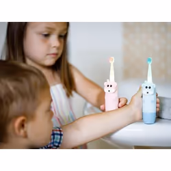 innoGIO GIOgiraffe Enfant Brosse à dents à ultrasons Bleu - Vue supplémentaire 4