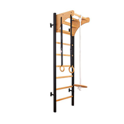 BenchK BENCHK-221B-A076 barre de traction avec extenseurs 120 kg Noir Mur