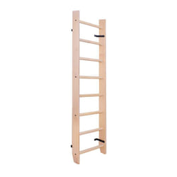 BenchK 100 barre de traction avec extenseurs 120 kg Bois Mur