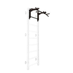 BenchK PB 710B barre de traction avec extenseurs 200 kg Noir, Blanc Mur