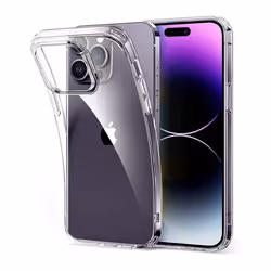 Coque silicone Freaks And Geeks pour iPhone 14 Pro Max Transparent