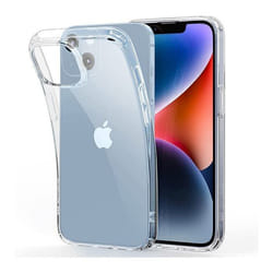 Coque silicone Freaks And Geeks pour iPhone 14 Plus Transparent