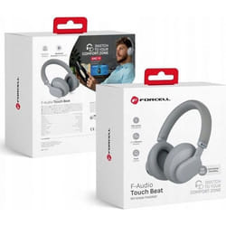 Casque - Forcell - F-AUDIO - Sans fil - ANC - Gris - 28h autonomie