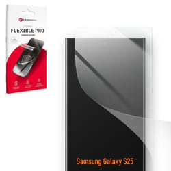 Film Protecteur Galaxy S25 Forcell Nano Glass Anti-Rayures Pose Facile Haute Transparence Hybride Verre trempé Anti Germes