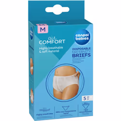 La peau est particulièrement sensible après l’accouchement. La culotte post-partum Canpol babies Maternity Briefs est conçue  ...