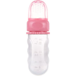 Canpol babies Dishes & Cutlery 6m+ Silicone Pink 1 pcs