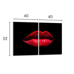 Plaque De Protection En Verre Pour Le Poêle 2x40x52 Bouche