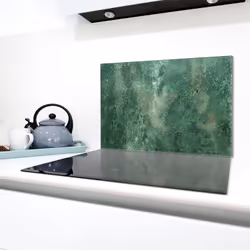 Protection De Plaque De Cuisson En Verre 80x52 Turquoise - Vue supplémentaire 2