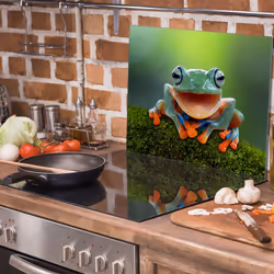 Plaque De Protection En Verre Pour Le Poêle 60x52 Frog - Vue supplémentaire 2