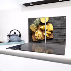 Protection De Plaque De Cuisson En Verre 2x40x52 Ananas - Vue supplémentaire 2
