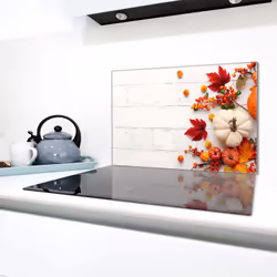 Protection De Cuisinière En Verre 80x52 Pumpkin - Vue supplémentaire 2