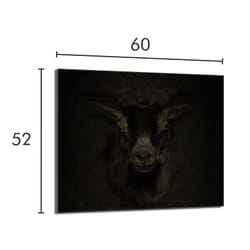 Plaque De Protection En Verre Pour Poêle 60x52 Koza