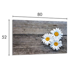 Plaque De Protection En Verre Pour Poêle 80x52 Stokrotka