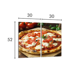 Plaque De Protection En Verre Pour La Cuisinière 2x30x52 Pizza