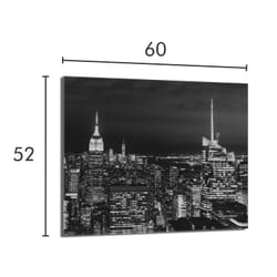 Plaque De Protection En Verre Pour Poêle 60x52 City