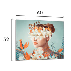 Plaque De Protection En Verre Pour Le Poêle 60x52 Femme