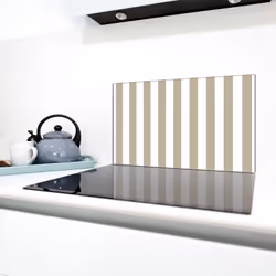 Protection De Plaque De Cuisson En Verre 90x52 Rayures - Vue supplémentaire 2