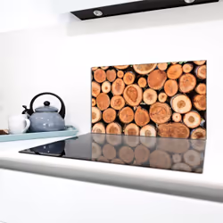 Plaque De Protection En Verre Pour Poêle À Bois 90x52 - Vue supplémentaire 2
