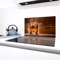 Protection De Plaque De Cuisson En Verre 90x52 Whisky - Vue supplémentaire 2