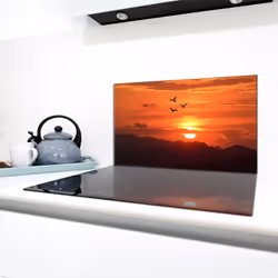 Plaque De Protection En Verre Pour Poêle 90x52 Sun - Vue supplémentaire 2