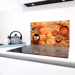 Protection De Plaque De Cuisson En Verre 90x52 Chilli - Vue supplémentaire 2