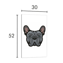 Planche À Découper En Verre 30x52 Chien